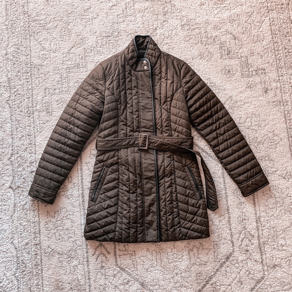 Hunter Green Puffer Coat ♡